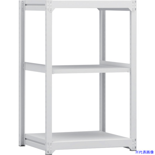 ■金剛 中量棚BLH 基本 有効2段 900×850×1500 BLH351853SOR(6858694)[送料別途お見積り][法人限定][外直送]
