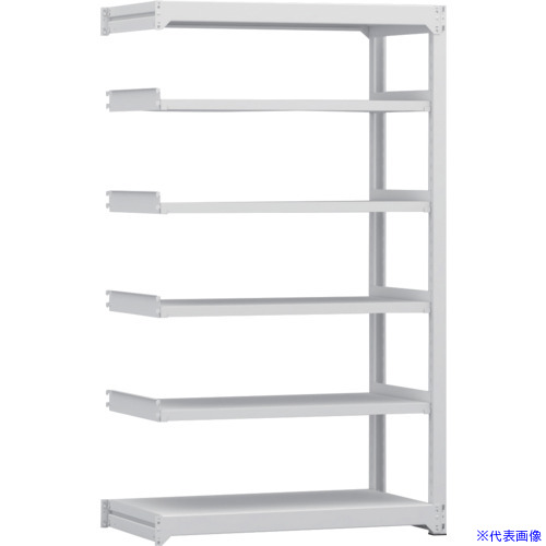 ■金剛 中量棚BLH 連結 有効5段 1200&times;650&times;2100 BLH471656SAR(6858710)[送料別途お見積り][法人限定][外直送]｜ファーストFACTORY