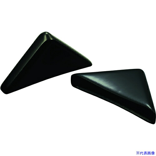 ■IWATA 保護キャップ コーナー用 (100個入) 黒 HLDPC25X30-B(6875662)[送料別途お見積り][法人限定][掲外取寄]
