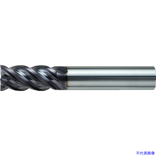 ■三菱K 4枚刃エクスターハイパワー 超硬スクエアエンドミルミディアム刃長(M)3.2mm MSMHDD0320(6876382)[送料別途お見積り][法人限定][掲外取寄]