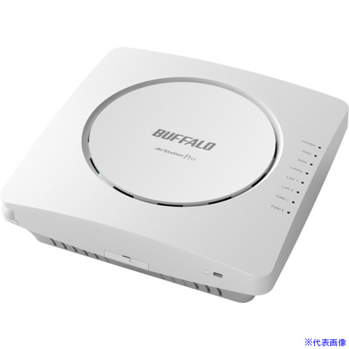 ■BUFFALO 大容量で多台数接続に強い 法人向け 11ax 4x4 デュアルバンド無線LAN AP WAPMAX8R(6879697)[送料別途お見積り][法人限定][掲外取寄]