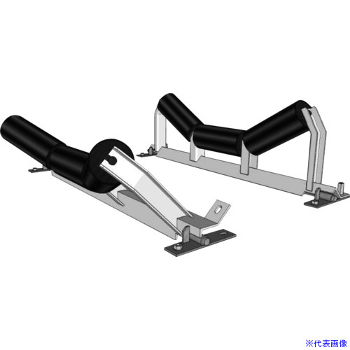 ■JRC キャリヤスタンド ドミノ式楽太郎(トラフ45度標準塗装)ベルト幅：450mm JDCB34545(6916352)[送料別途お見積り][法人限定][外直送]