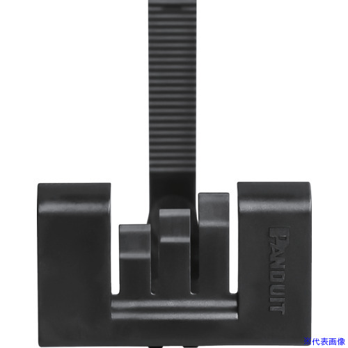 ■PANDUIT ドレインクリップ 耐候性黒 100個入 USDC－C130 USDCC130(6923438)