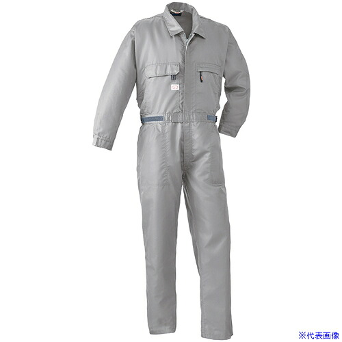 ■アイトス 空調つなぎ服(男女兼用) AZ9820 グレー L AZ9820004L(6924993)[送料別途お見積り][法人限定][掲外取寄]