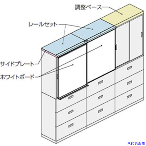 ■NAIKI 調整ベース SBB9045B(6949044)[送料別途お見積り][法人限定][掲外取寄]｜ファーストFACTORY