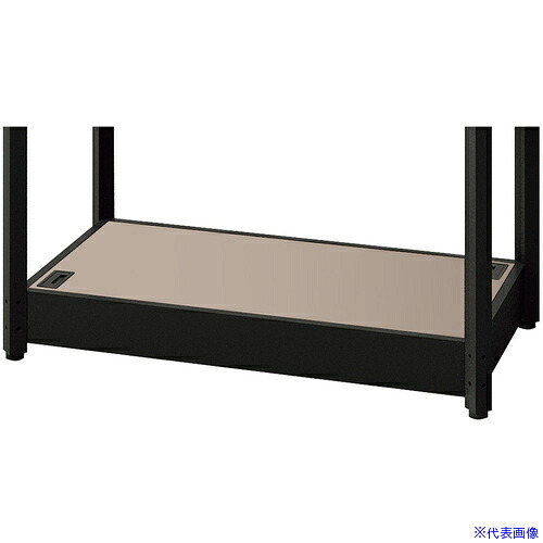 ■NAIKI 地板 メレム MU型/天板：サテンアッシュトープ 本体：サテンブラック MU900BHSBST(6964454)[送料別途お見積り][法人限定][掲外取寄]｜ファーストFACTORY
