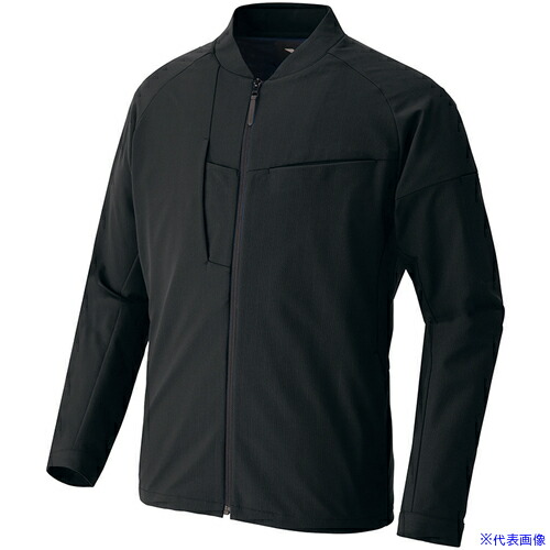 ■アイトス 長袖ブルゾン(男女兼用) TULTEX WORK AZ4231 ブラック 3L AZ42310103L(6964481)[送料別途お見積り][法人限定][掲外取寄]