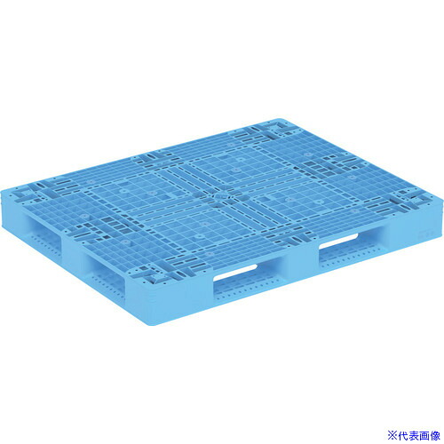 ■サンコー 815434 パレット D4－1114－4 ライトブルー 81543400BL510(6968221)[送料別途お見積り][法人限定][外直送]