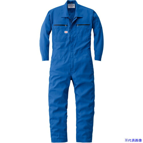 ■AUTO－BI SS(春夏)モデル つなぎ服24031－004スカイブルー－llサイズ 24031004LL(6968782)[送料別途お見積り][法人限定][掲外取寄]