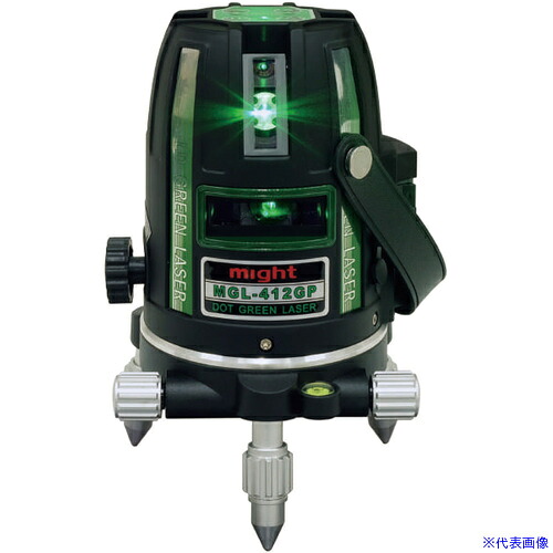 ■マイト マイティライン 本体+受光器MK－402G/セット MGL412GPR(6971823)[法人限定][外直送元]