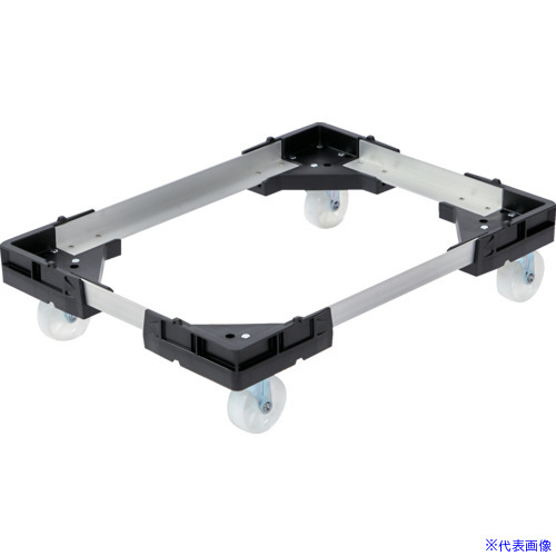 ■TRUSCO フリーサイズアルミカート 製作範囲 450－550X330－400 RQT1(6975982)[法人限定][直送元]