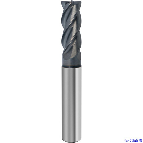 ■GUHRING 4枚刃エンドミル レギュラ 不等リード RF100Sharp 刃径6mm コーナーR0.5付き 69626.005(6977315)[送料別途お見積り][法人限定][掲外取寄]
