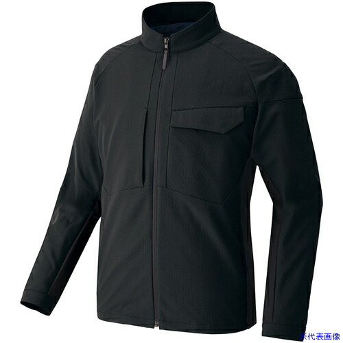 ■アイトス 長袖ブルゾン(男女兼用) TULTEX WORK AZ4230 ブラック 4L AZ42300104L(6978748)[送料別途お見積り][法人限定][掲外取寄]