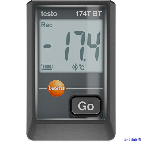 ■TESTO 温度データロガー(Bluetooth) testo 174T BT(黒) 0572174202(6979161)[送料別途お見積り][法人限定][掲外取寄]｜ファーストFACTORY