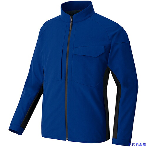 ■アイトス 長袖ブルゾン(男女兼用) TULTEX WORK AZ4230 ブルー SS AZ4230006SS(6980242)[送料別途お見積り][法人限定][掲外取寄]