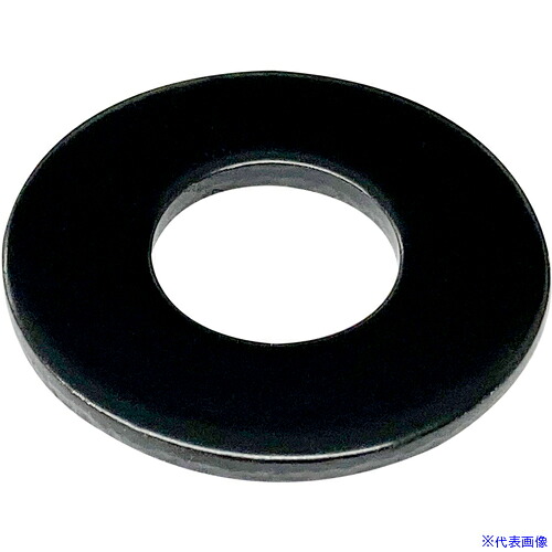 ■DAIDOHANT カラー平ワッシャー 黒 W3/8 (500個入) 10195667(6981043)[送料別途お見積り][法人限定][掲外取寄]｜ファーストFACTORY