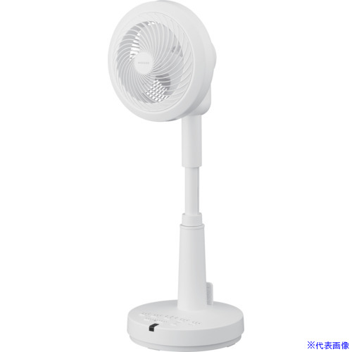 ■IRIS 207002 サーキュレーター扇風機 DC ホワイト STFSDC15TECW(6998509)