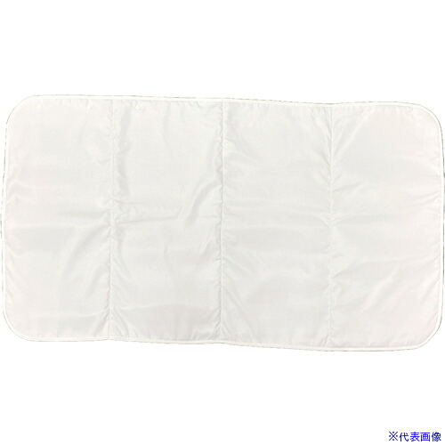 ■WINCESS クリーンルーム用ひざ掛け ホワイト(未洗浄) CBK02WH(7015146)[送料別途お見積り][法人限定][掲外取寄]