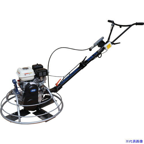 ■トモサダ 土間仕上げ機 ハンドトロウェル 75型 4枚羽根 NSB754(7042690)[法人限定][外直送元]