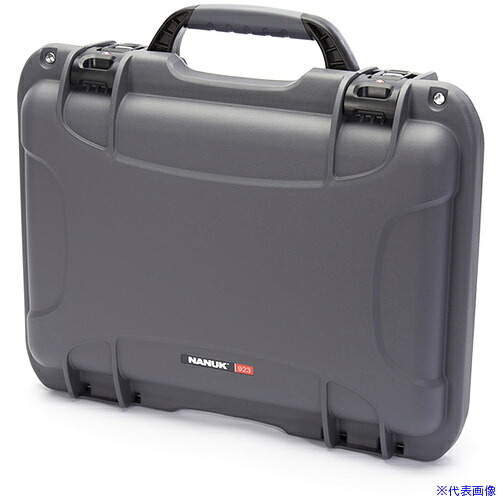 ■タカチ 防水キャリングケース(カラーバージョン) NKシリーズ 外形寸法間口471×奥行364×高さ161mm グラファイトグレー 内装スポンジフォームなし NK923G(7077684)[法人限定][外直送元] 29,315円