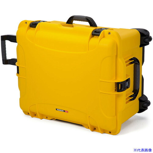 ■タカチ 防水キャリングケース(カラーバージョン) NKシリーズ 外形寸法間口646&times;奥行509&times;高さ368mm イエロー 内装スポンジフォーム付き NK960YS(7079376)[法人限定][外直送元]｜ファーストFACTORY 58,988円