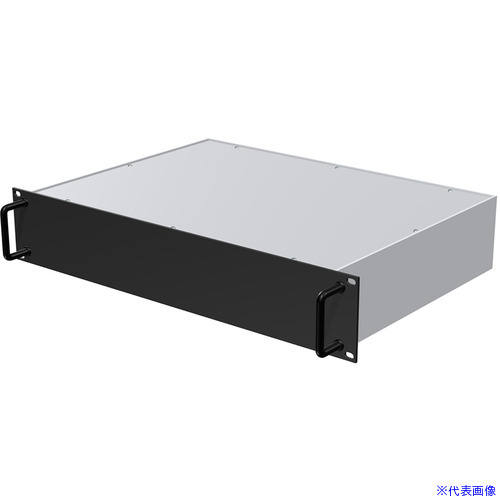 ■タカチ 取手付EIAラックケース YERHシリーズ YERH8832B(7149736)[法人限定][外直送元]