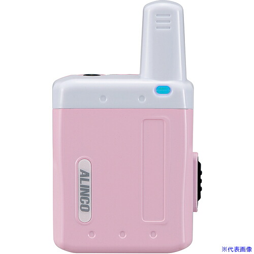 ■ALINCO 特定小電力トランシーバー ラペルトーク ピンク DJPX5PG(7178482)[送料別途お見積り][法人限定][掲外取寄]｜ファーストFACTORY