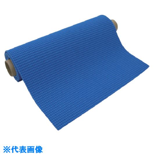 ■トーワ ダイヤマットAM 1000mm×10m ブルー DMAM1008(7217277)[法人限定][外直送元]
