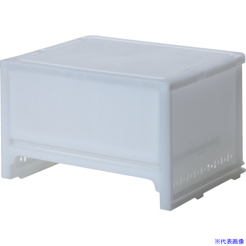 ■SANKO pla 436092 eラック 引き出し L シンプルホワイト 363×288×227 436092(7235492)×12[送料別途お見積り][法人限定][掲外取寄]