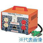 ■NICHIDO 昇圧専用トランス 安全型(連続定格) 2KVA 3芯タイプ アース付 過負荷漏電保護兼用ブレーカー付 MEK20(7306733)