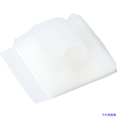 ■PANDUIT 固定具 コードクリップアクリル系粘着テープ付ナチュラル100個入 ACC38ATC(7311591)｜ファーストFACTORY 7,923円