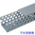 ■PANDUIT Dタイプ配線ダクト(PVC製鉛フリー)ライトグレー 57.2×53.8×1830 6FT(フィート) 1本 D2X2LG6(7311966)×20[送料別途お見積り][法人限定][掲外取寄]