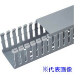 ■PANDUIT Fタイプ配線ダクト(PVC製鉛フリー)ライトグレー 57.2×53.6×1830 6FT(フィート) 1本 F2X2LG6(7312229)×20[送料別途お見積り][法人限定][掲外取寄]