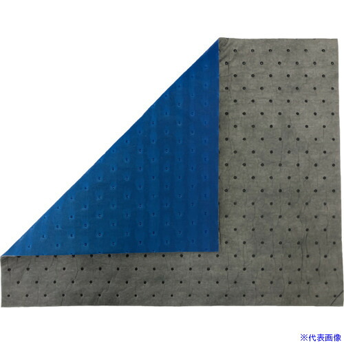 ■JOHNAN 油吸収材 アブラトール 片面フィルム付シート 50&times;40&times;0.4cm 100枚入 PCA54F(7313945)[送料別途お見積り][法人限定][外直送]｜ファーストFACTORY