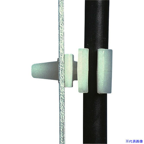 ■PANDUIT 押し込み型コードクリップ 最大結束径9.7mm 1袋100個入 PMCC38H25C(7315147)&times;10[送料別途お見積り][法人限定][メーカー取寄]｜ファーストFACTORY