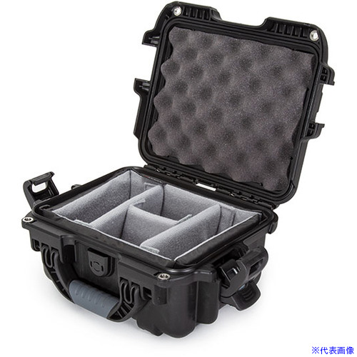 ■タカチ ディバイダー付防水キャリングケース NKDシリーズ ブラック 外形寸法316&times;257&times;152mm NKD905B(7341737)[法人限定][外直送元]｜ファーストFACTORY