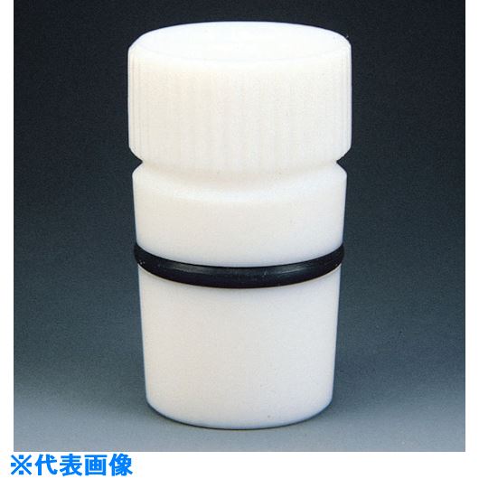 ■フロンケミカル フッ素樹脂(PTFE)平栓(Oリング付) 29/42 NR0311004(7349084)[送料別途お見積り][法人限定][掲外取寄]