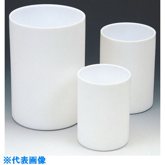 ■フロンケミカル フッ素樹脂(PTFE)円筒容器肉薄 5000cc NR1149008(7351232)[送料別途お見積り][法人限定][掲外取寄]｜ファーストFACTORY