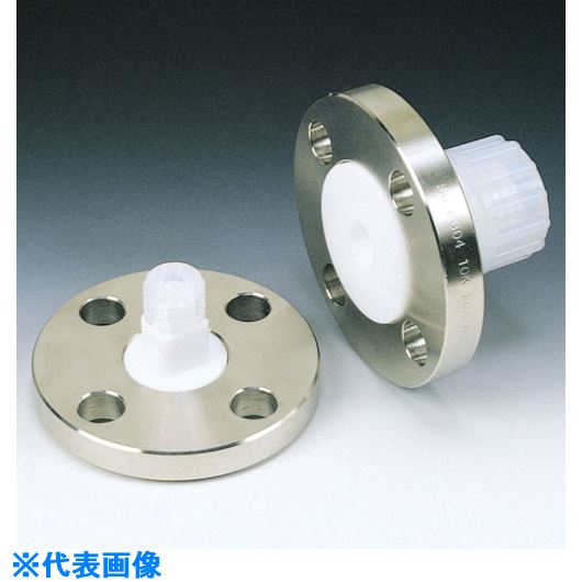 ■フロンケミカル SUS+フッ素樹脂フランジアダプター20A-10K19.05パイ NR1232005(7352328)[送料別途見積り][法人・事業所限定][掲外取寄]