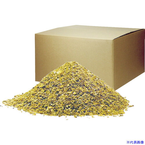 ■SYK 油吸着材 アルビオ 10kg (1箱入) S2634(7546572)｜ファーストFACTORY