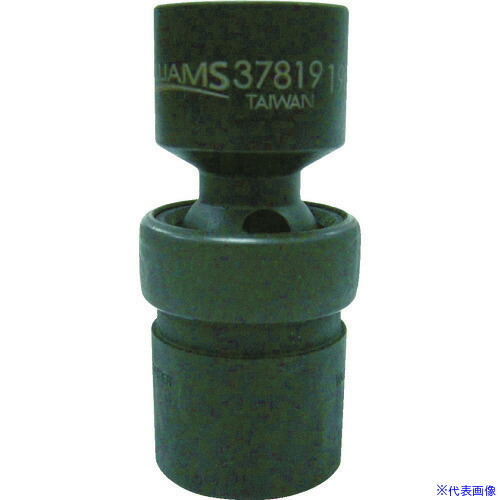 ■WILLIAMS 1/2ドライブ ユニバーサルソケット 6角 19mm インパク JHW37819(7576951)