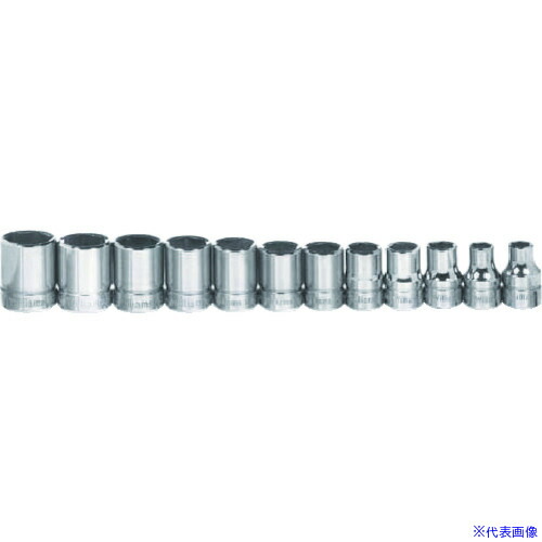 ■WILLIAMS 3/8ドライブ ソケットセット 6角 20個 JHWMSB20HRC(7580401)