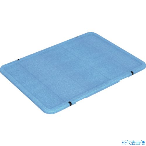 ■サンコー 超大型コンテナー 760296 ジャンボックス用EPフタージャンボックス#1000ブルー SKEPF1000BL(7616571)[送料別途お見積り][法人限定][直送]