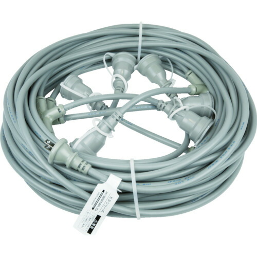 ■HASEGAWA 分岐ケーブル ESTCシリーズ 25m 防水コネクター 質量4kg ESTC25M225(7621132)