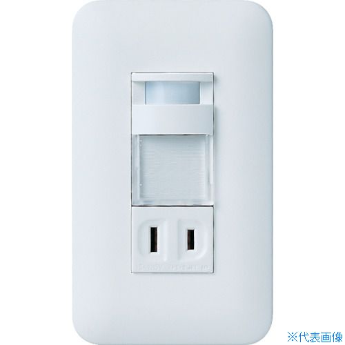■Panasonic コスモワイド埋込熱線センサ付ナイトライト WTP4065WP(7632541)