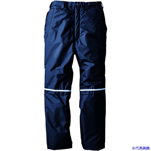 ■XEBEC 防水防寒パンツ 580－10－L 紺 58010L(7639317)