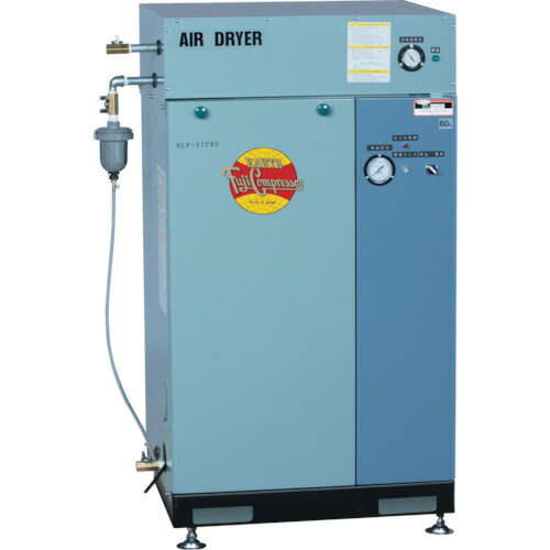 ■富士 レシプロコンプレッサー(給油式) ドライヤー付低圧パッケージ形コンプレッサ 3.7KW 50Hz NLP37PRDMT5(7712529)[法人限定][直送元]