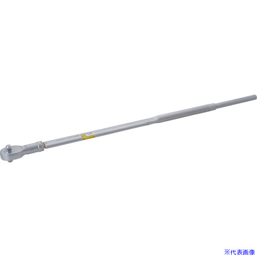 ■TONE プレセット形トルクレンチ 左右ネジ用 差込角19mm 全長1314mm T6L700NR(7807368)[送料別途お見積り][法人限定]｜ファーストFACTORY