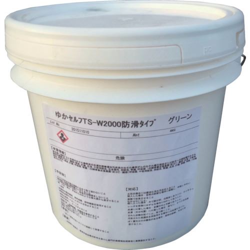 ■シロキ ゆかセルフ 防滑タイプ グリーン 4KG 7760212(7840225)[法人限定][外直送元]