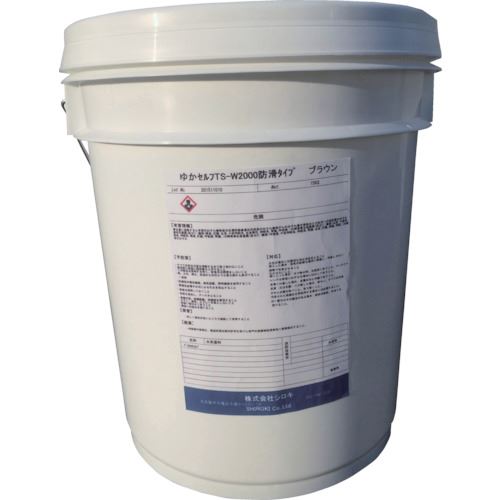■シロキ ゆかセルフ 防滑タイプ ブラウン 15KG 7760219(7840292)[法人限定][外直送元]｜ファーストFACTORY